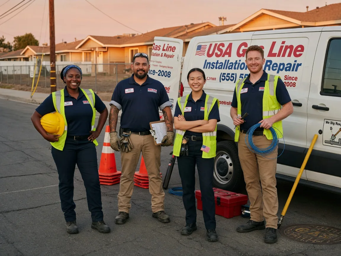 Gas Line Installation company in Lincoln, DE